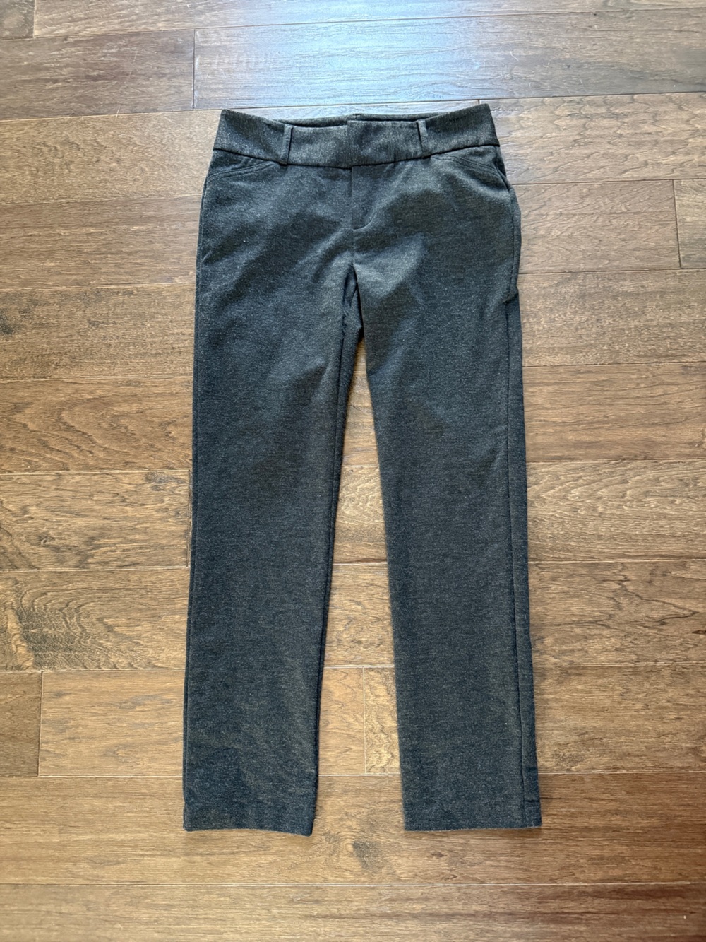 Michael Kors Y2K Vibe Women's Charcoal Grey Skinny Stretch Business Casual Pants